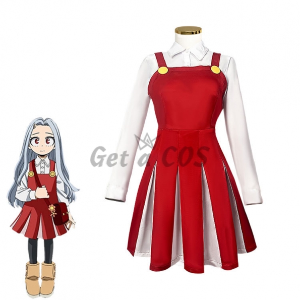 Anime Halloween Costumes Hero Academia Red Dress