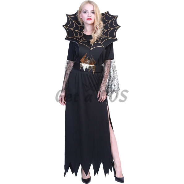 Women's Witch Costume Spider Shape