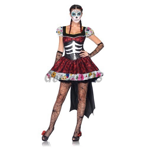 Day of the Dead Costume Women Dress