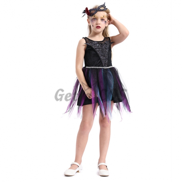 Girls Halloween Costumes Scary Witch Suit