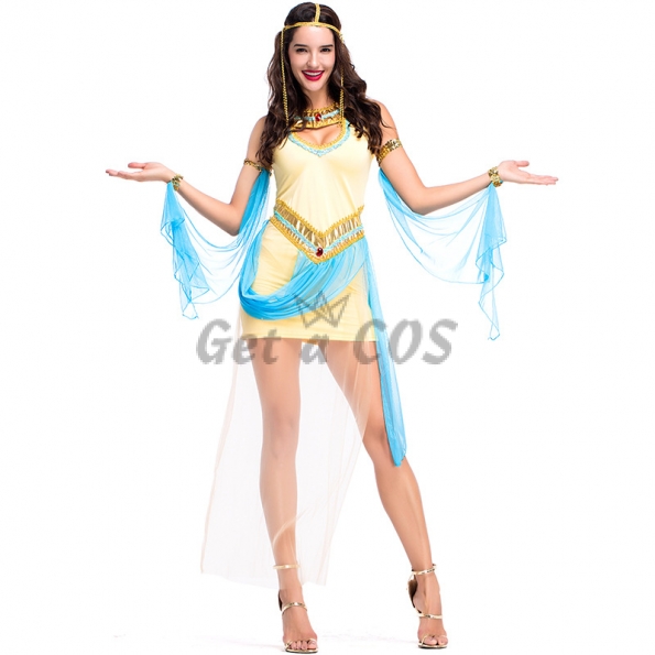 Ancient Egyptian Pharaoh Coustomes Queen Princess Dress