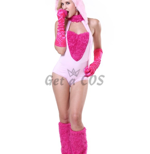 Women Halloween Costumes Pink Little Warcraft