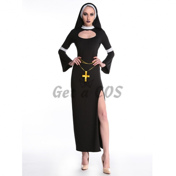 Couples Halloween Costumes Priest Sister Cross Dress