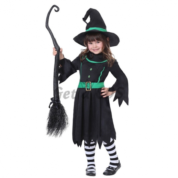 Girls Halloween Costumes Witch Cute Dress