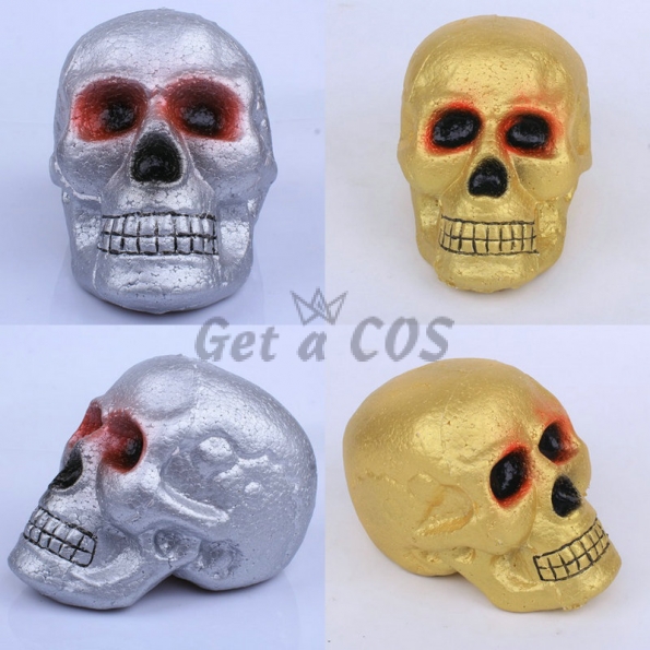 Halloween Supplies Foam Skull Ornament