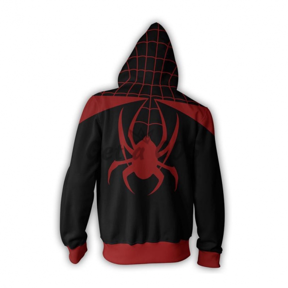 Spiderman Costume Kids Amazing Black Coat