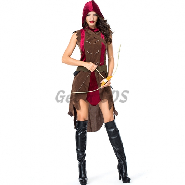 Archer Hunter Warrior Women Costume