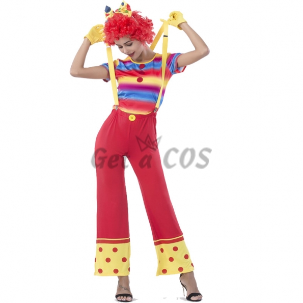 Couples Halloween Costumes Circus Clown Clothes