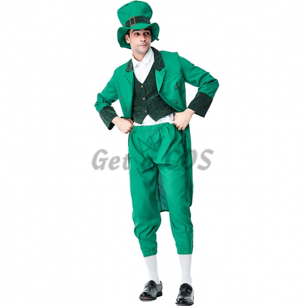 St. Patrick's Day Irish Leprechaun Men Costume