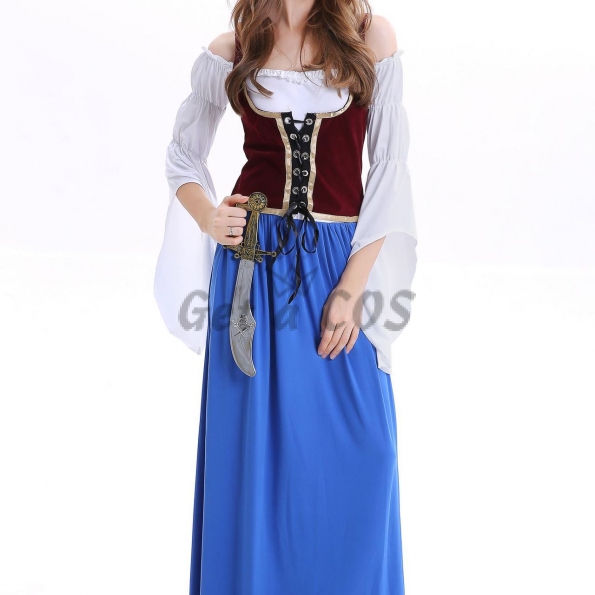 Women Halloween Costume German Beer Maid