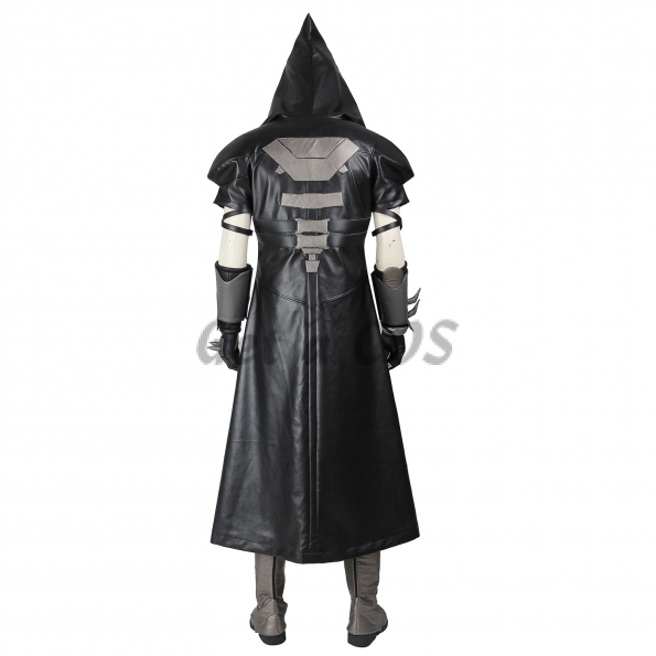 Anime Costumes Overwatch Reaper Gabriel Reyes Cosplay - Customized