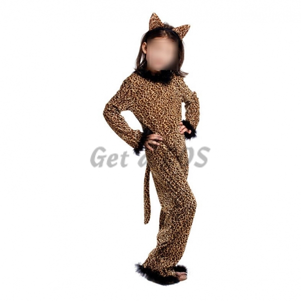 Cat Girl Costume Animal Cheetah
