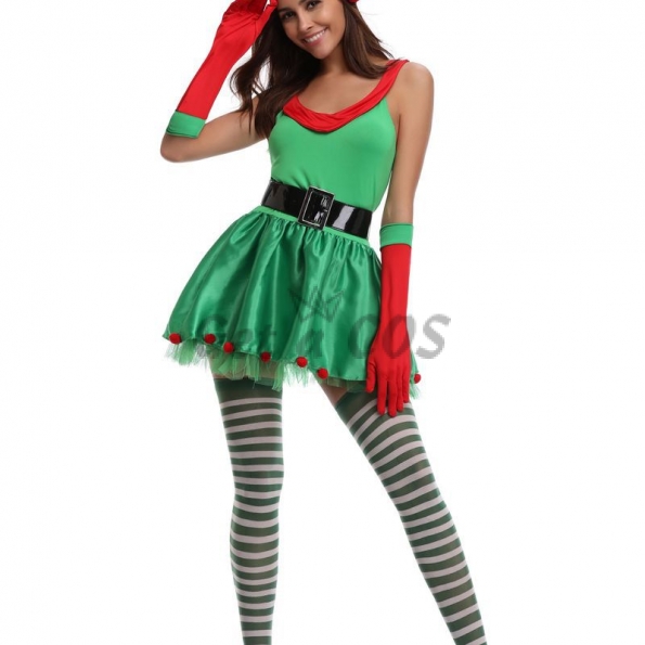 Christmas Costume Santa Claus Tree Party Dress