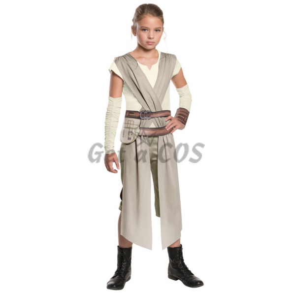 Star Wars The Force Awakens Rey Girl Costume