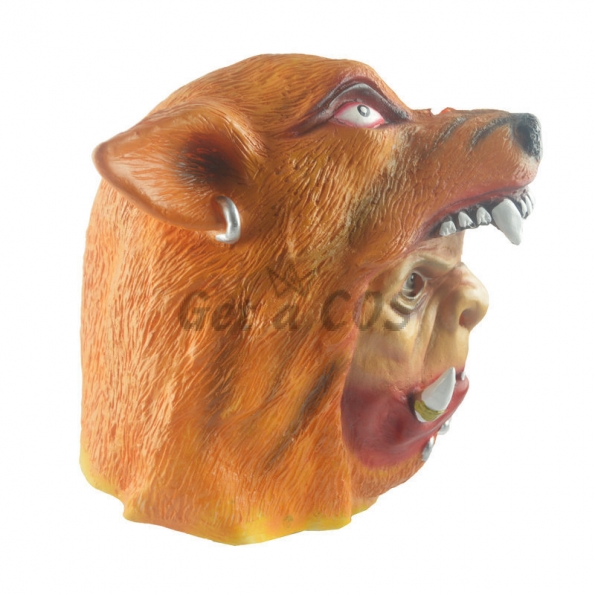 Halloween Decoration Wolf Head Mask