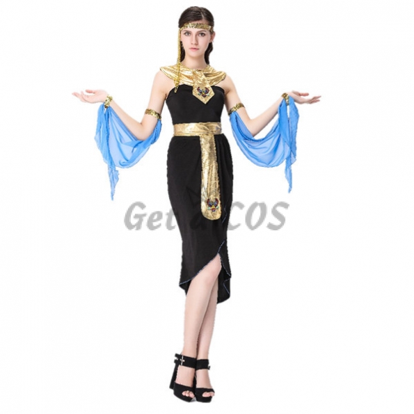 Halloween Costumes Cleopatra Greek Goddess Dress