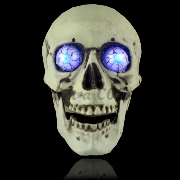 Halloween Decorations Lightning Eye Skull