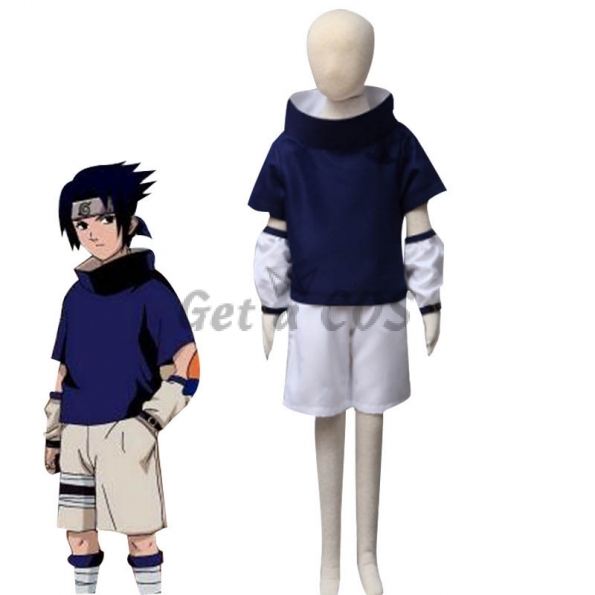 Anime Costumes Uchiha Sasuke Cosplay Suit