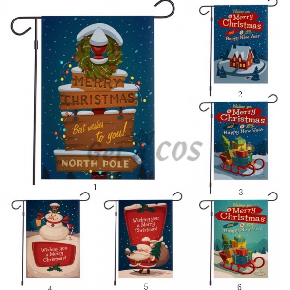 Christmas Decorations Snowman Pattern Style