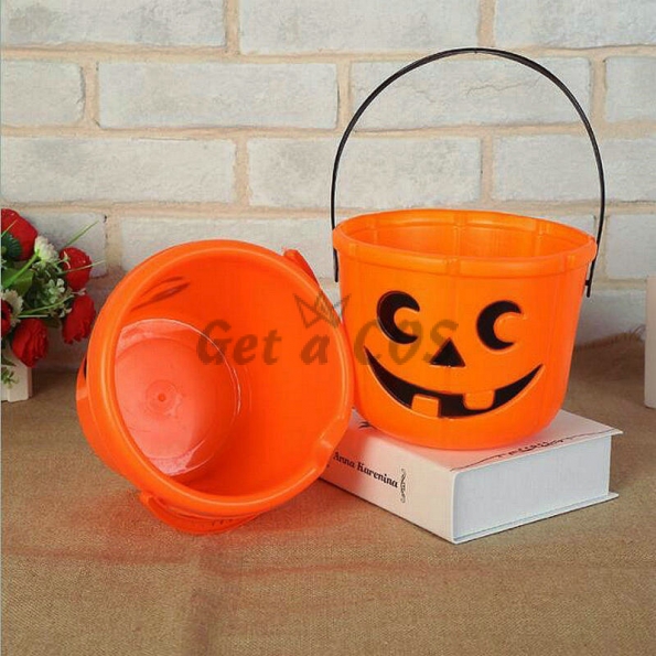 Halloween Supplies Toy Pumpkin Bucket