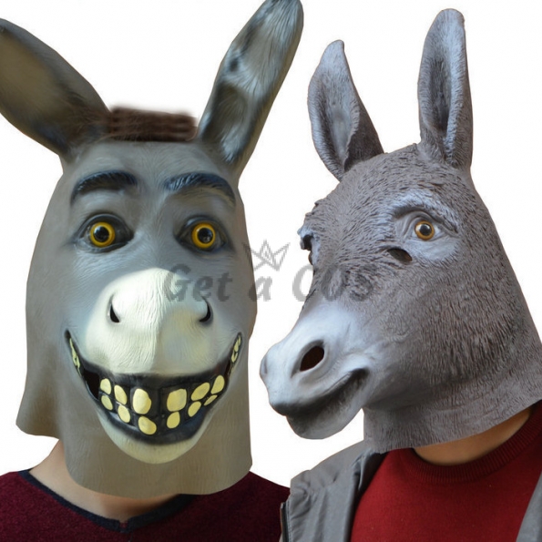 Halloween Mask Donkey Headgear