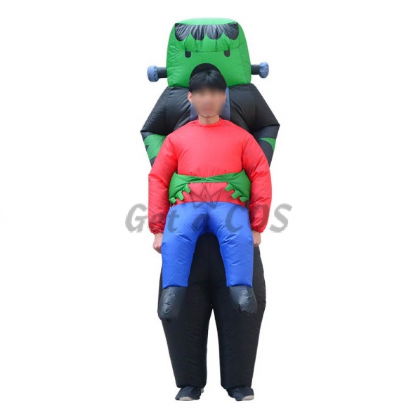 Inflatable Costumes Black Frankenstein