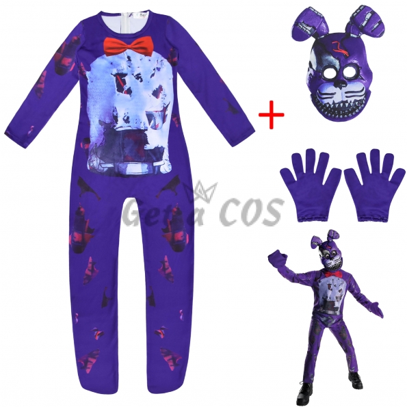 Anime Costumes Five Nights at Freddy's Blue Suit