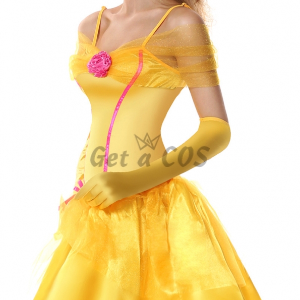 Women Halloween Costumes Bell Princess Dress