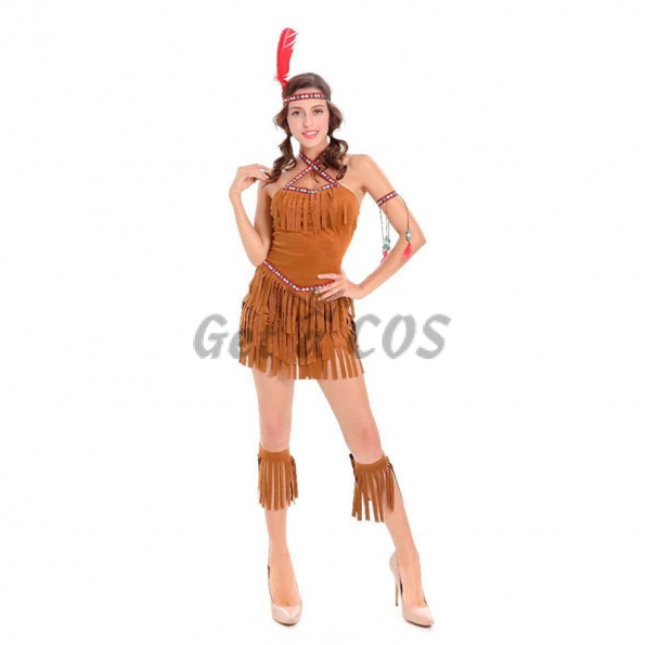 Halloween Costumes Indian Aboriginal Hunter Clothes