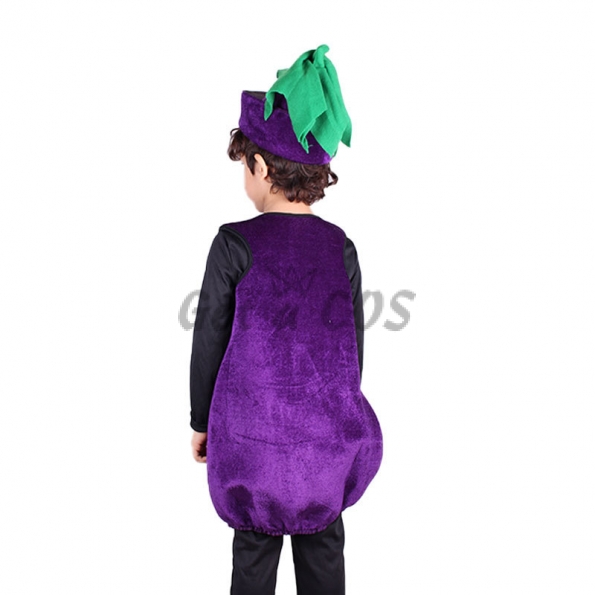 Food Costumes for Kids Eggplant Cosplay