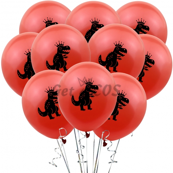 Wedding Decorations Dinosaur Printed Balloons