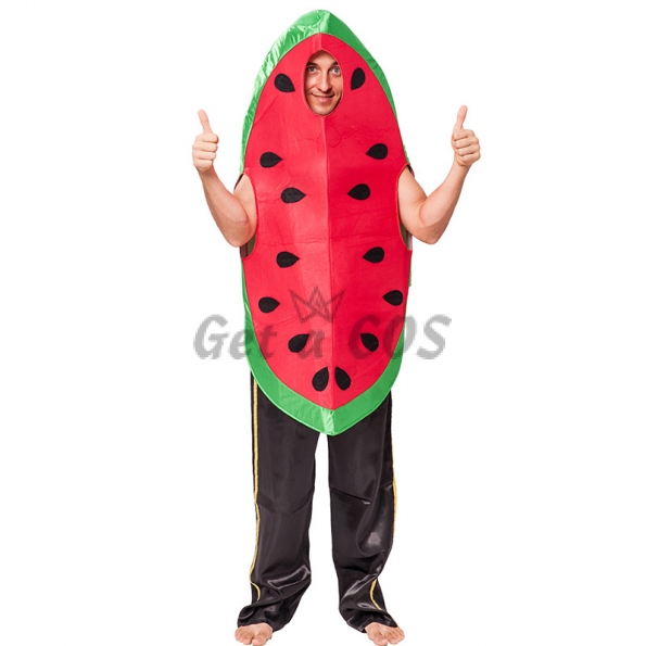 Adults Halloween Costumes Watermelon Bodysuit