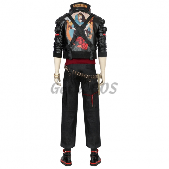 Anime Costumes Cyberpunk 2077 Jackie Cosplay - Customized