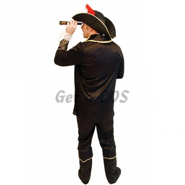 Halloween Costumes Caribbean Blackbeard Pirate Suit
