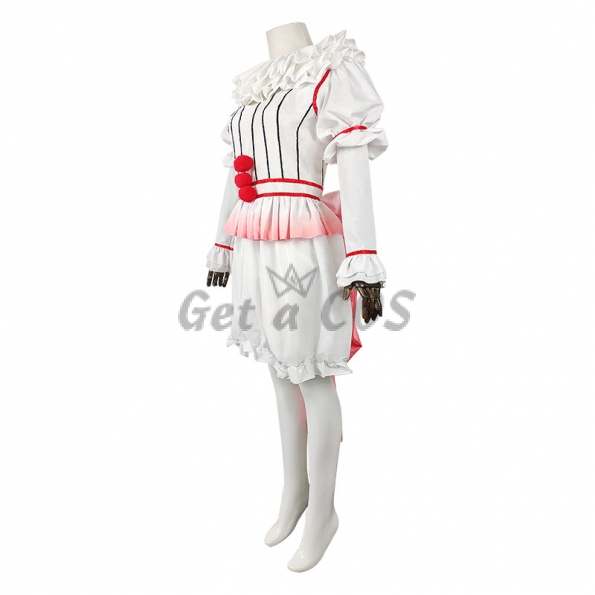 Clown Costumes Female Pennywise Cosplay Suit