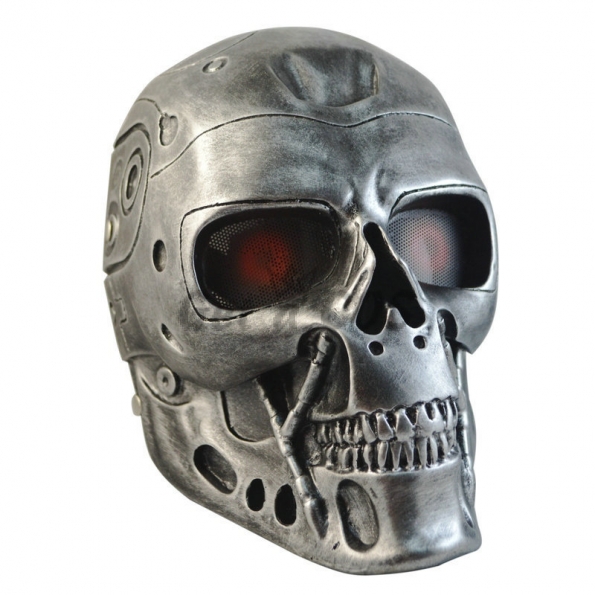 Halloween Mask Terminator Robot
