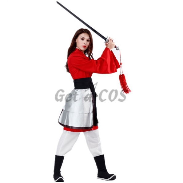 Disney Women Halloween Costumes Long Way To The Sky Mulan Hanfu Chinese Style