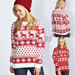Christmas Sweater Reindeer Pattern