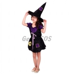 Girls Witch Costume Cute Little Dress