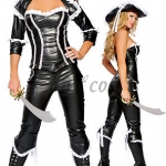 Women Halloween Costumes Pirate One Piece Clothes