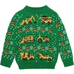 Christmas Sweater Forklift Pattern