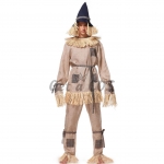 Men Halloween Costume Wizard Of Oz Scarecrow Suit