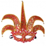 Halloween Mask Venice Five Horns Shape
