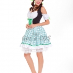 Women Halloween Costume Beer Maid Dress