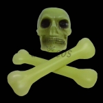 Halloween Decorations Bone Rod Skull