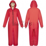 Halloween Costumes Clown Banknote House Suit