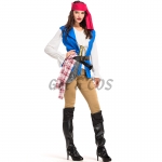 Couples Women Halloween Costumes Pirate Style