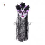 Holiday Decorations Day of the Dead Veil Mask