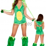 Women Halloween Costumes Hairy Frog Outfit