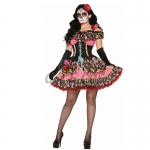 Day of the Dead Women's Costume Dress